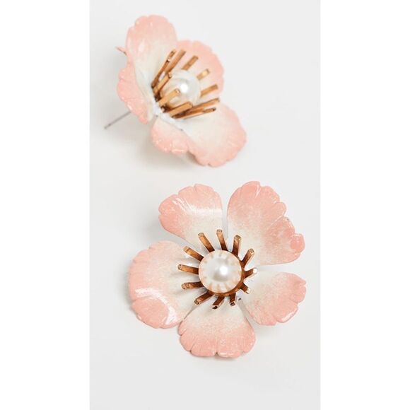 Jennifer Behr Finley Earrings - Blush Size One Size - Picture 5 of 9